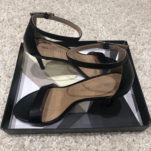 2for$40 New Black Stiletto Dress Heels Shoes - Picture 3 of 4